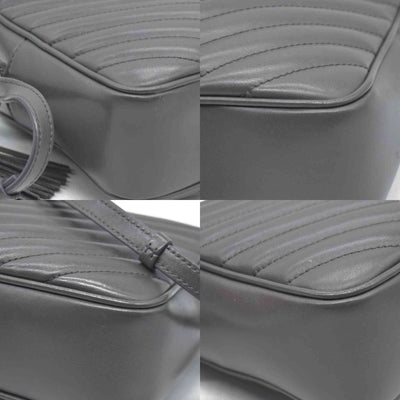 $1690 Saint Laurent Chevron Lou Camera