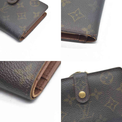 $720 Louis Vuitton LV Monogram French Purse MI1919