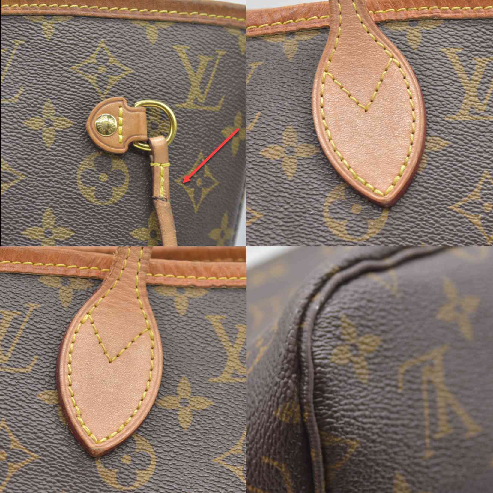 $2170 CONSIGNMENT Louis Vuitton Neverfull MM Monogram Tote 2018 SD4178
