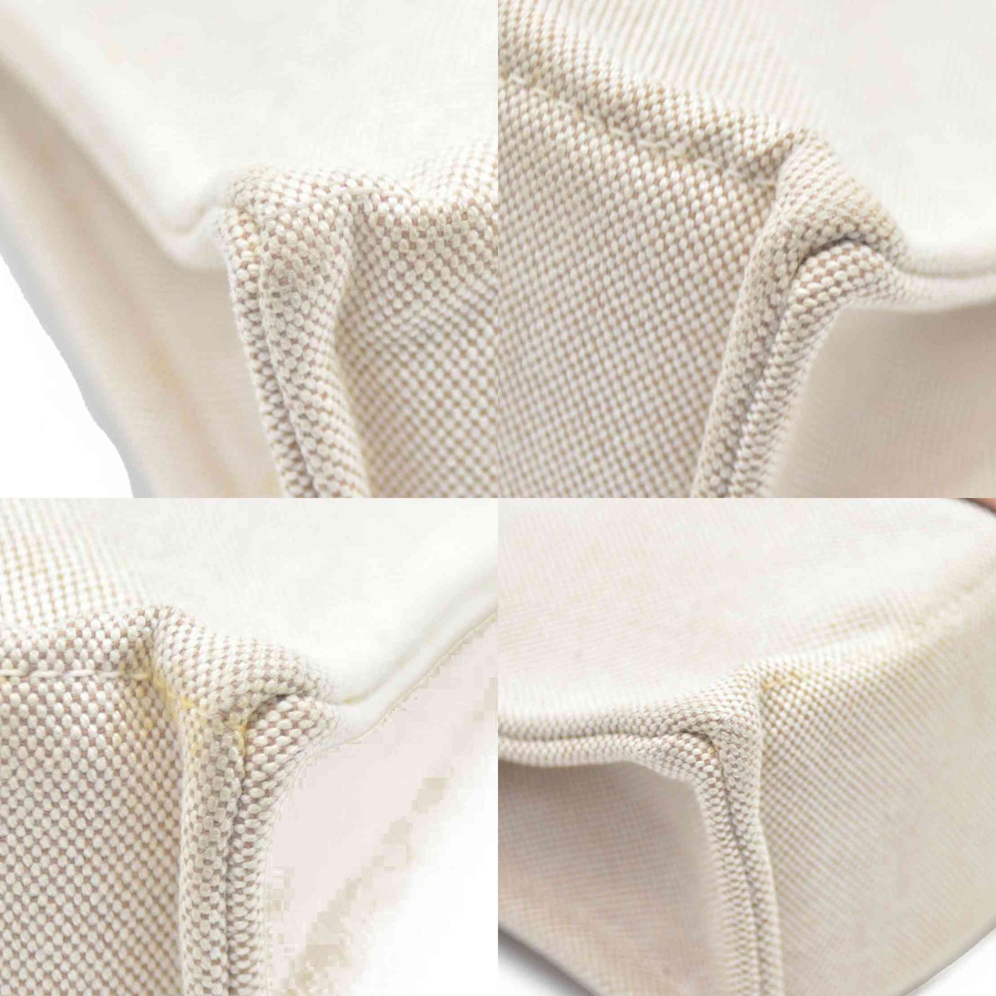 $900 Hermès Toile H Sac Harnais MM