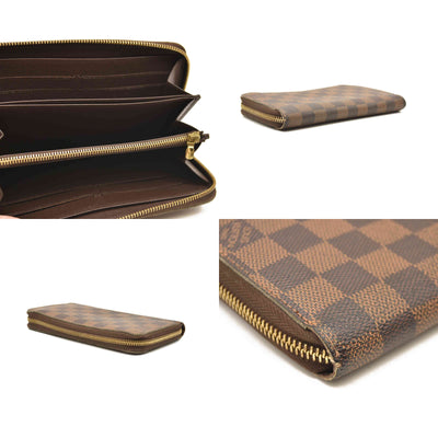 Louis Vuitton  Damier Ebene Zippy Wallet MI3192
