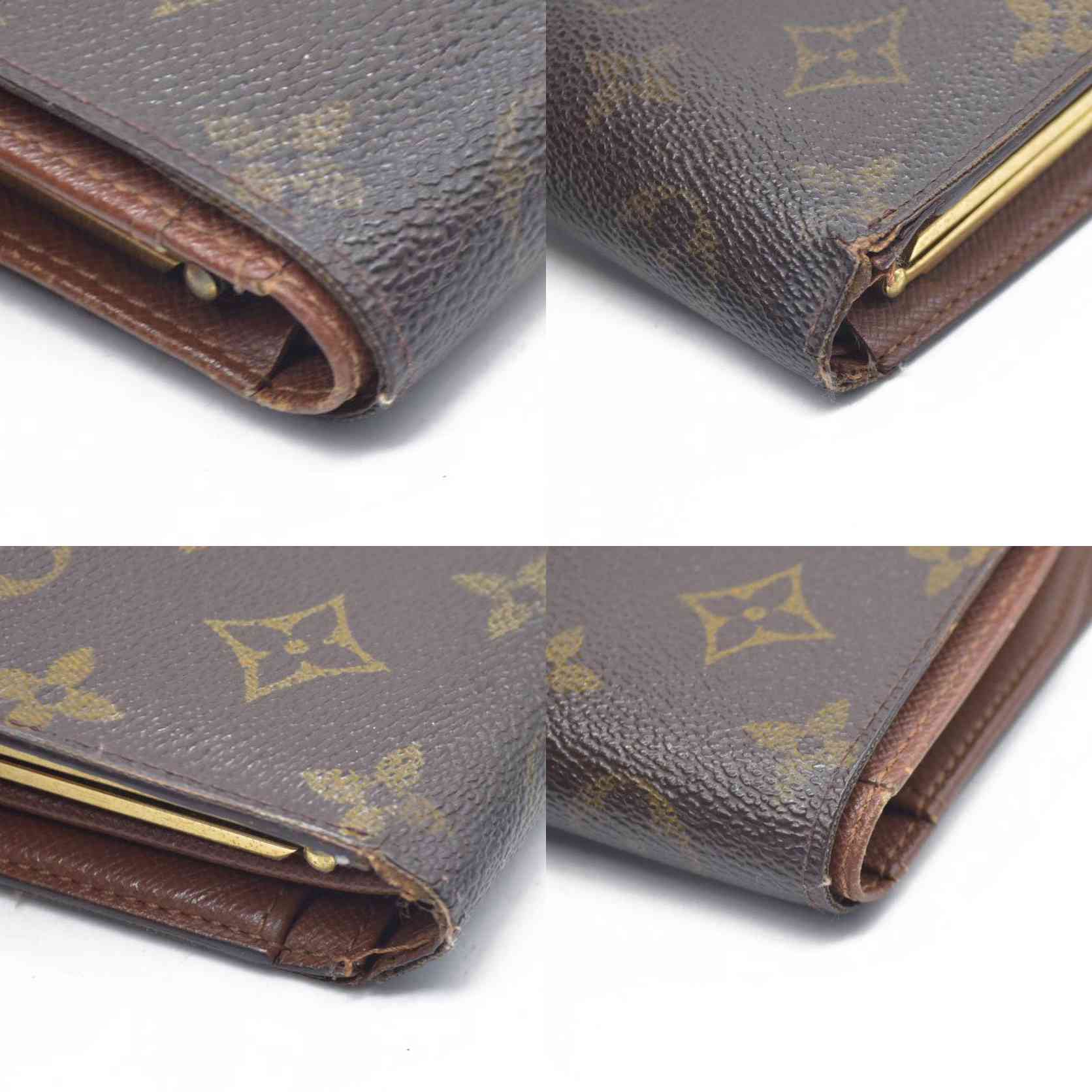 $750 Louis Vuitton Vintage 2001 Viennois Wallet