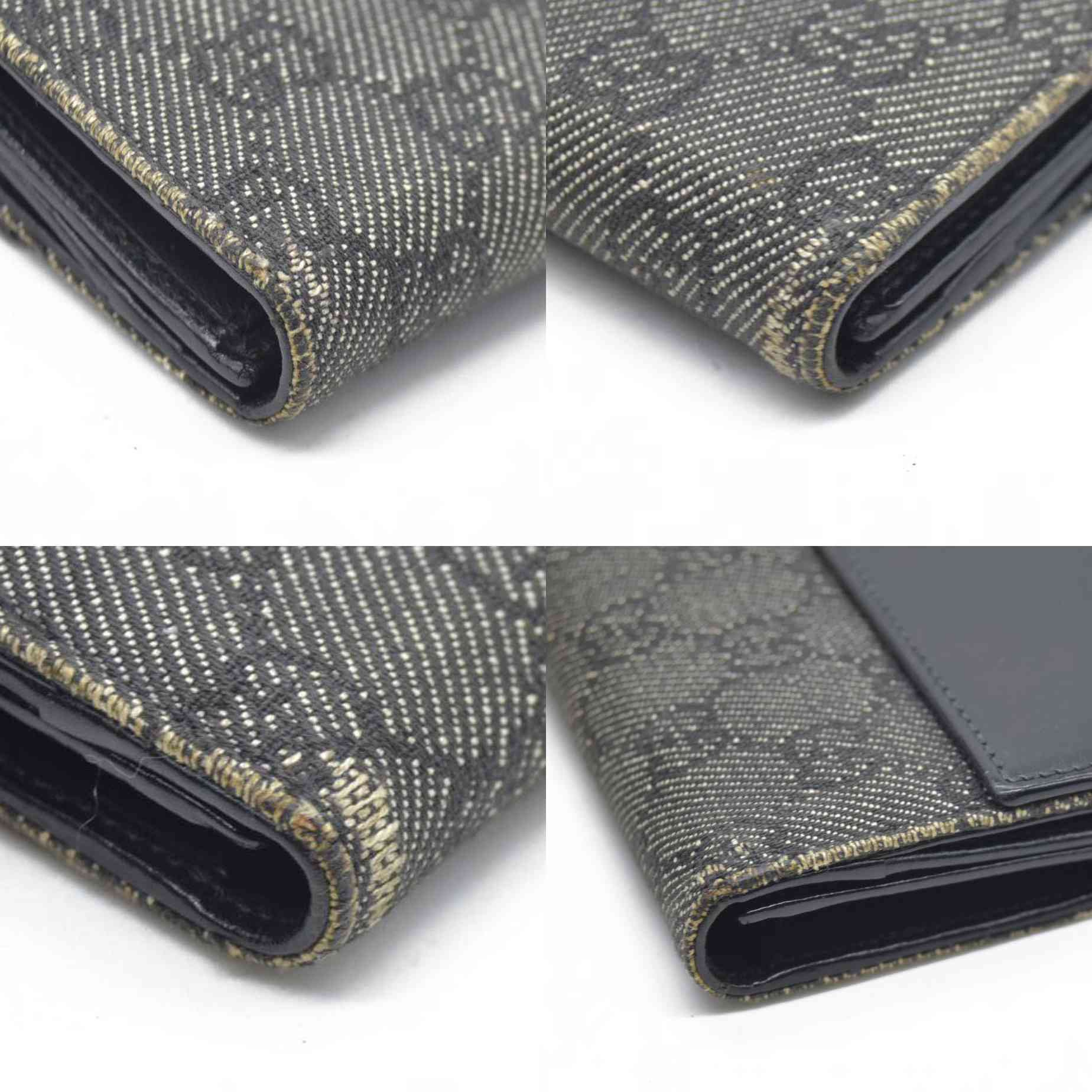 $770 Gucci GG Nylon Nylon French Purse