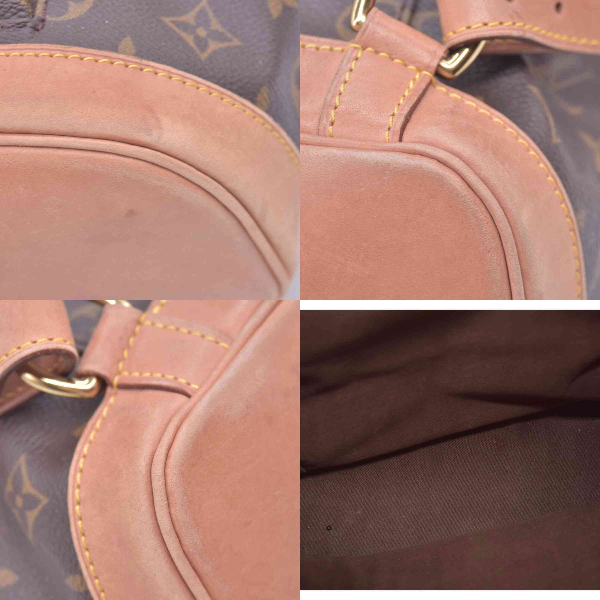 $1550 2001 Louis Vuitton Monogram Montsouris MM Backpack SP0031 CONSIGNMENT 10021179
