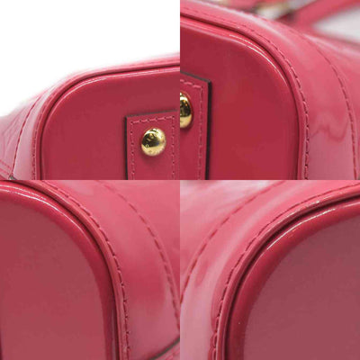 $2800 Louis Vuitton  Vernis Alma BB Hot Pink
