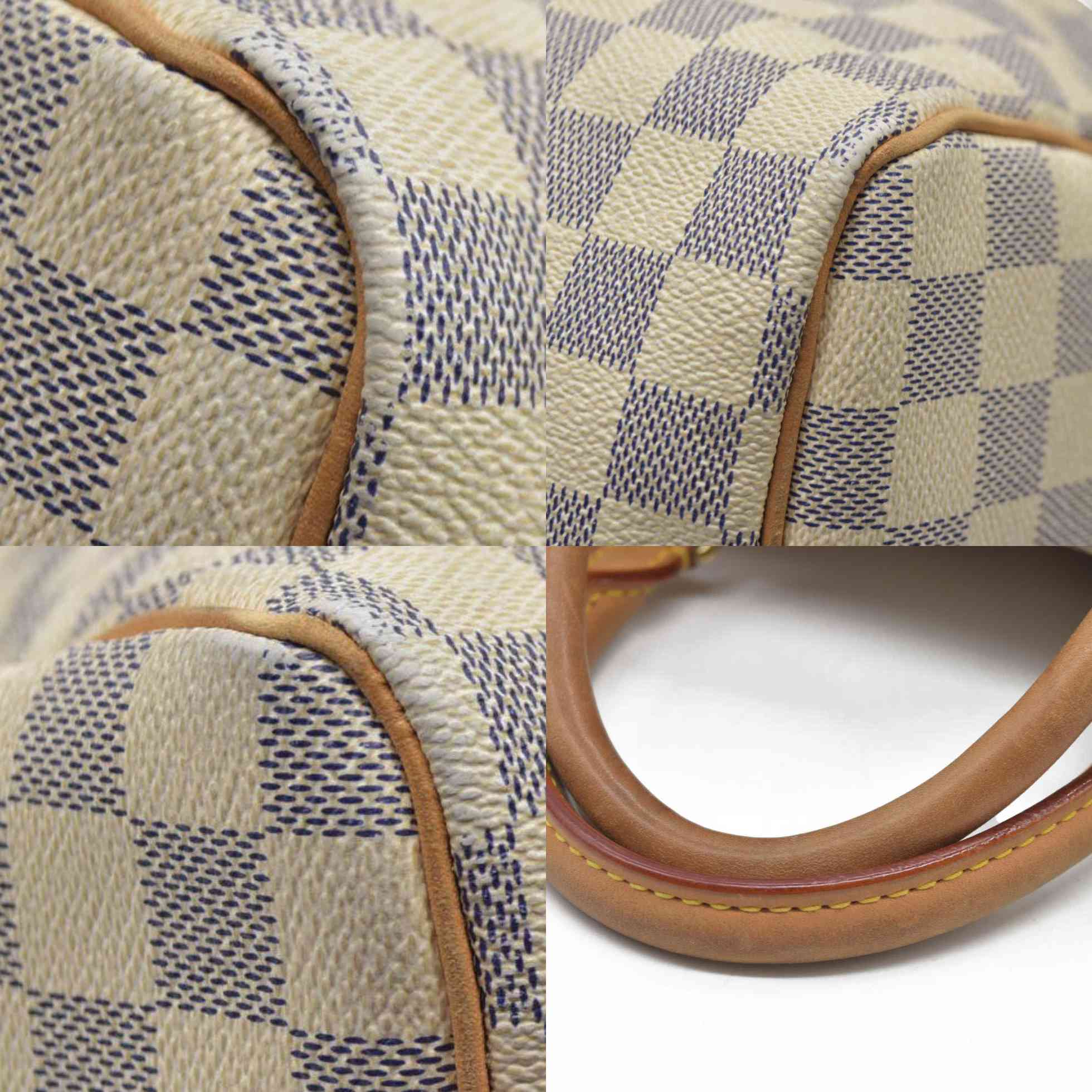 $1550 Louis Vuitton Damier Azur Speedy 30 DU3028 CONSIGNMENT