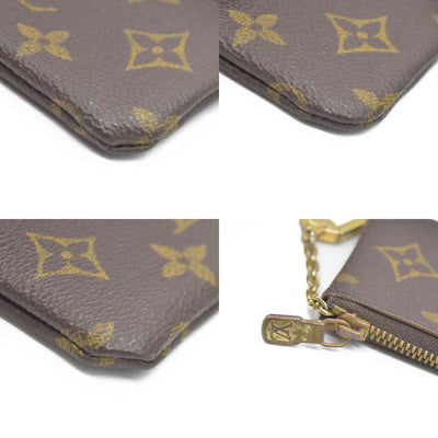 AUCTION $345 Louis Vuitton Monogram Key Pouch