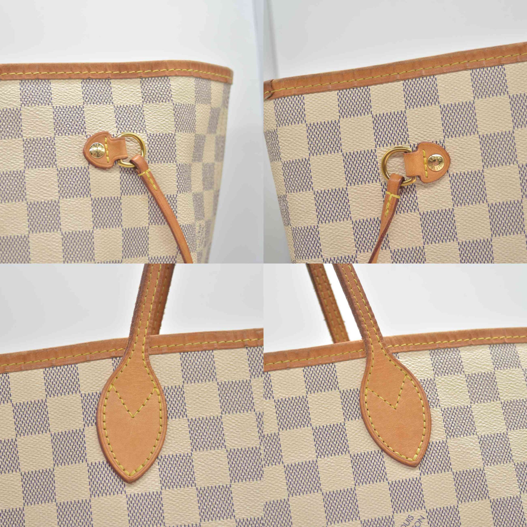 $2310 2017 Louis Vuitton Damier Azur Neo Neverfull GM SD4177