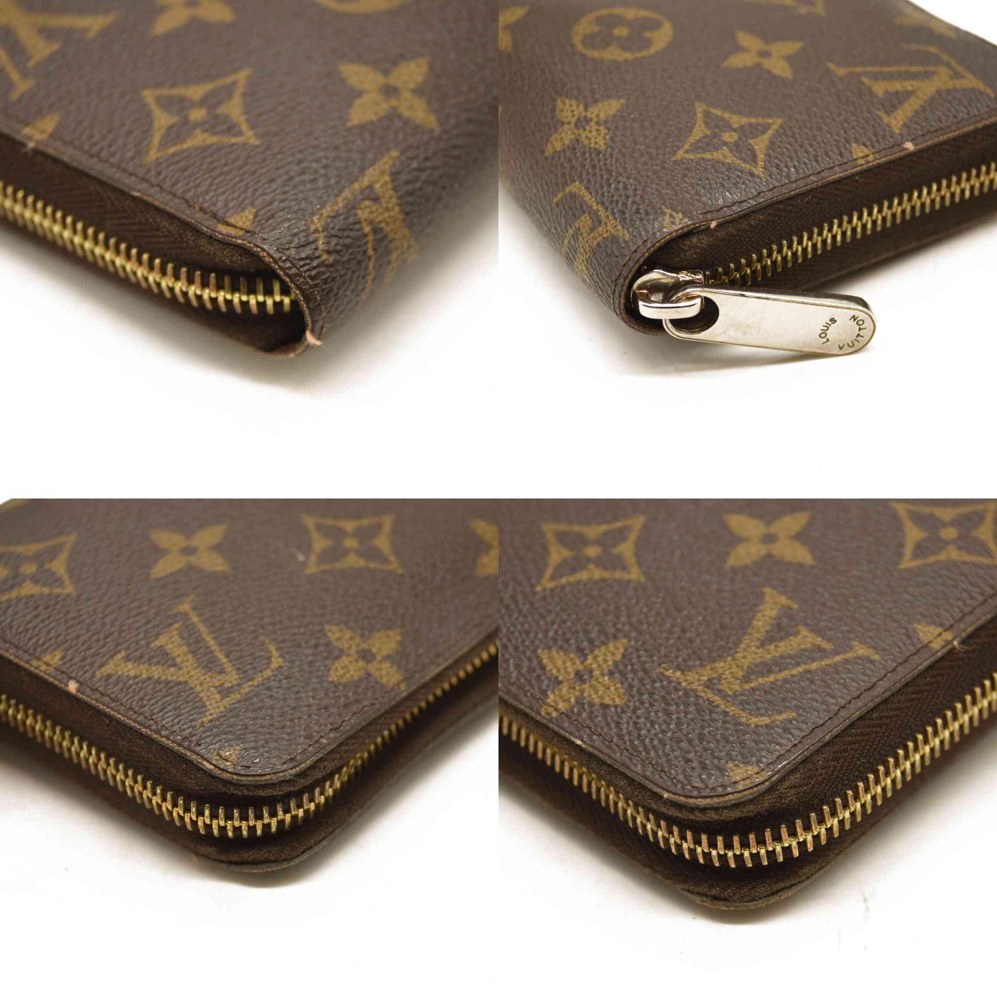 Louis Vuitton  Monogram Zippy Wallet GI1103
