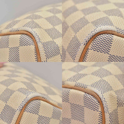 $1940 Louis Vuitton Damier Azur Speedy Bandouliere 25 DU4163
