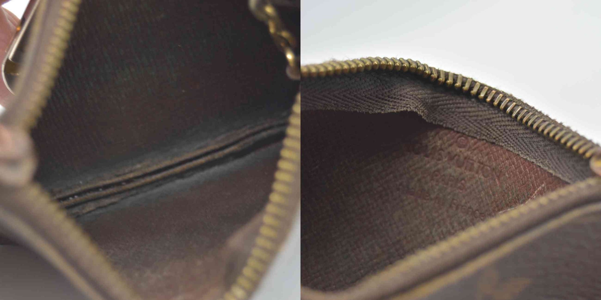 $345 1991 Louis Vuitton Monogram Key Pouch  ET1901