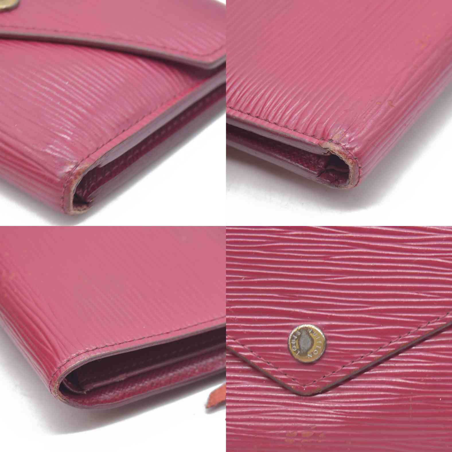 LOUIS VUITTON Epi portefeuille Victorine Compact Wallet SP2118