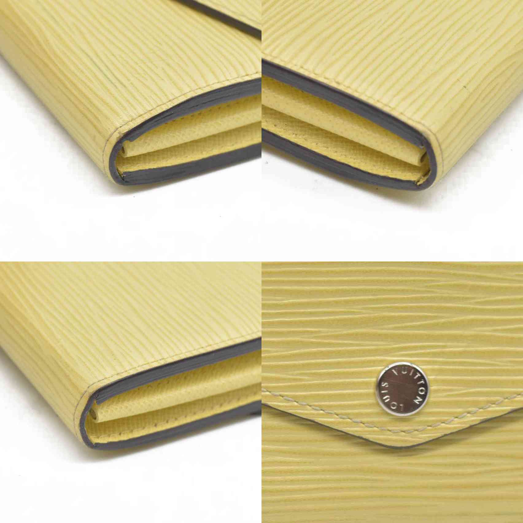 $840 CONSIGNMENT Louis Vuitton Jaune Pale Epi Leather Sarah CA1194