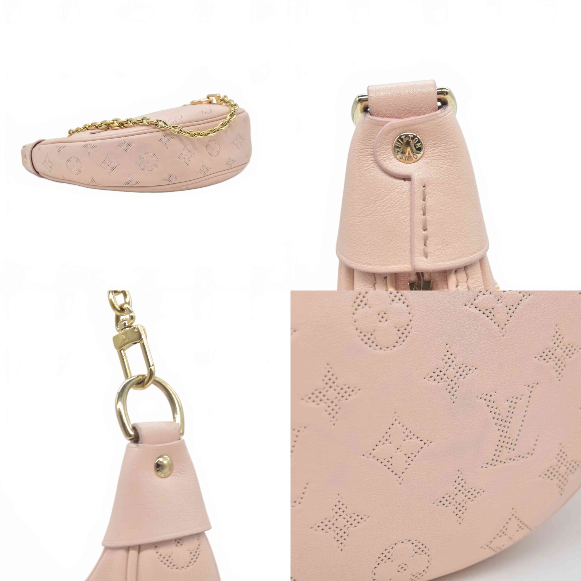 $3000 2024 Louis Vuitton Cruise Perforated Monogram Flower Ring Loop 10020053
