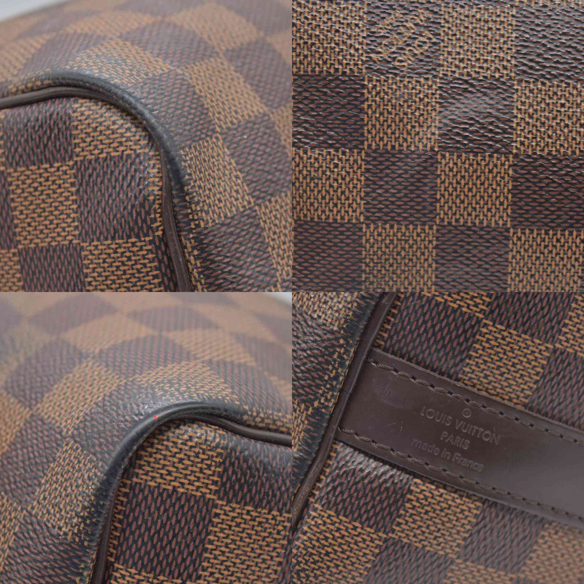$1940 2020 Louis Vuitton Damier Ebene Speedy Bandouliere 25 LA0270