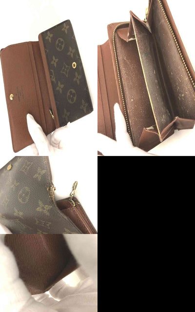 Louis Vuitton Monogram Porte Monnaie Billets Tresor Bifold Wallet SD1919