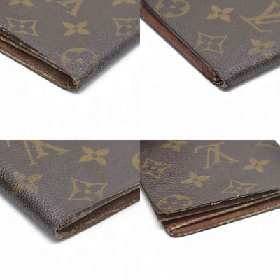 Louis Vuitton  Monogram Porte-Billets Cartes Credit Monnaie Wallet