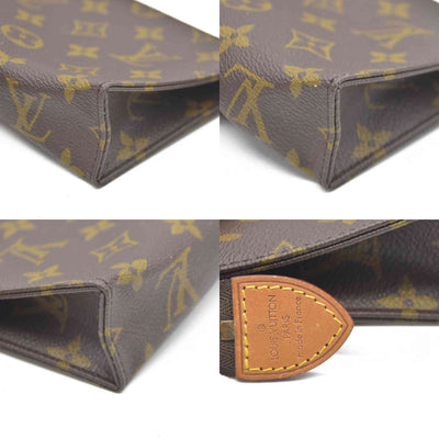 Louis Vuitton Monogram Poche Toilette 15 Cosmetic Pouch TH0935