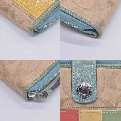 $228 Coach Signature Patchwork Wallet CONSIGNMENT