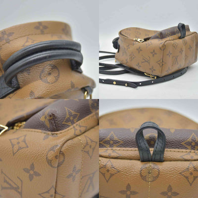 $2770 2017 Louis Vuitton monogram reverse Palm Springs backpack MINI FL3177