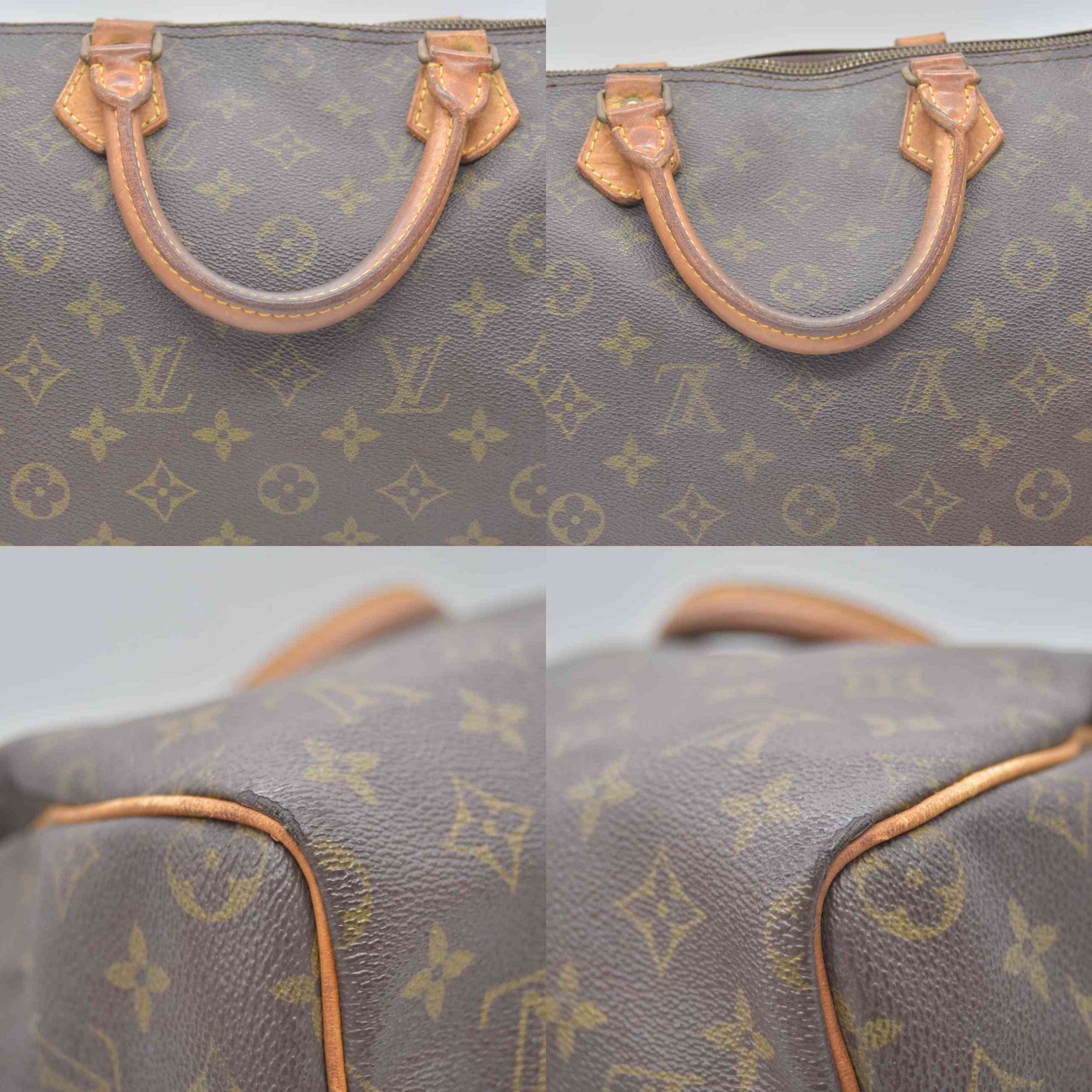$1550 1982 Louis Vuitton Monogram Speedy 30 822