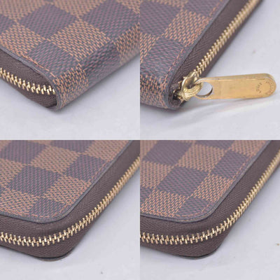$560 2018 Louis Vuitton Damier Ebene Zippy Coin Purse SN0118 CONSIGNMENT
