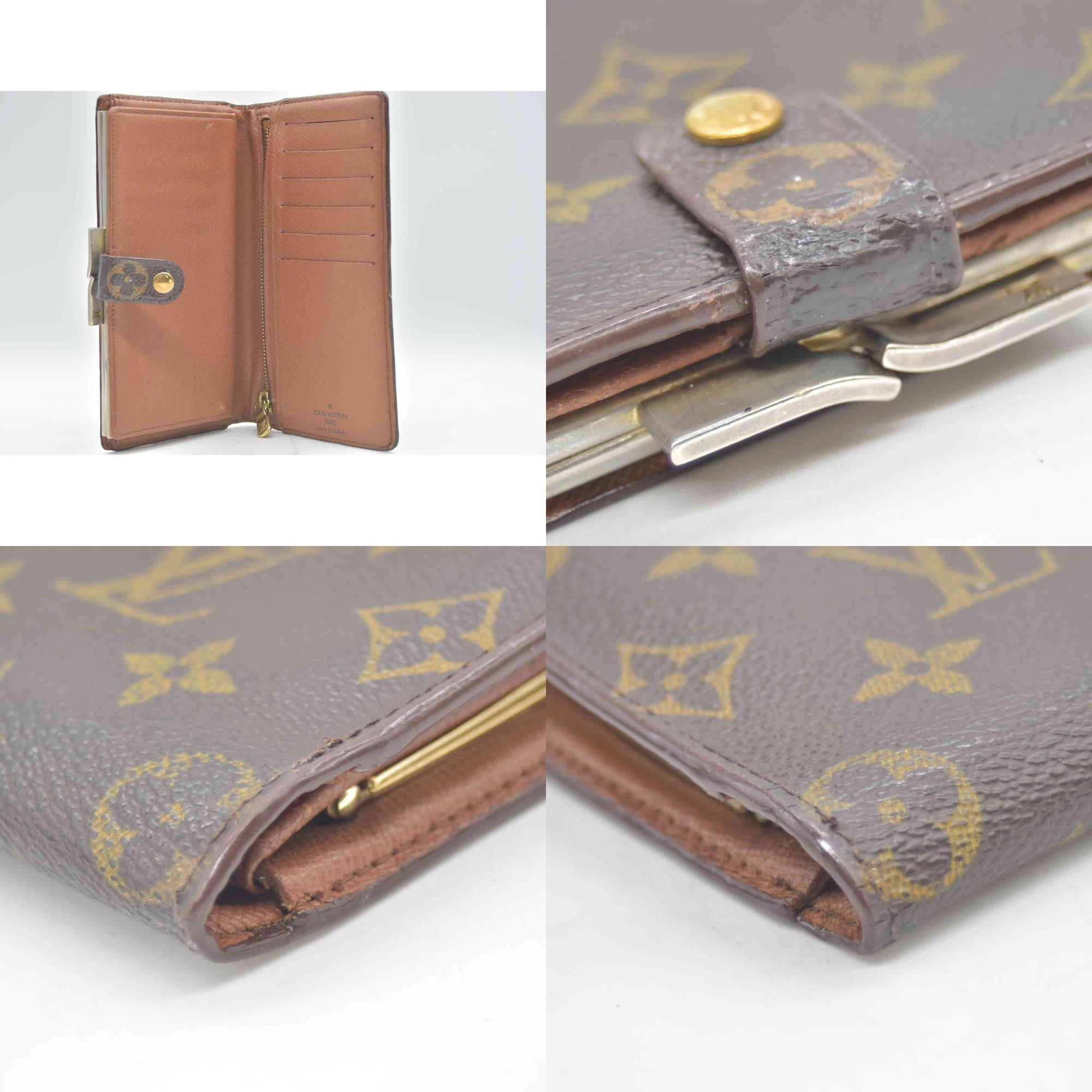Louis Vuitton  Vintage Monogram Viennois Wallet SD0999 CONSIGNMENT