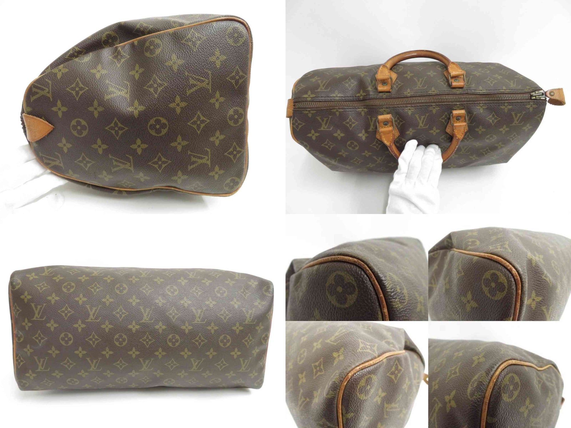 $1,550 1997 Louis Vuitton Monogram Speedy 40 SP0977