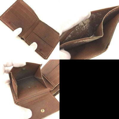 $545 1994 Louis Vuitton Monogram Portefeiulle Marco Bifold Wallet Brown CA0934