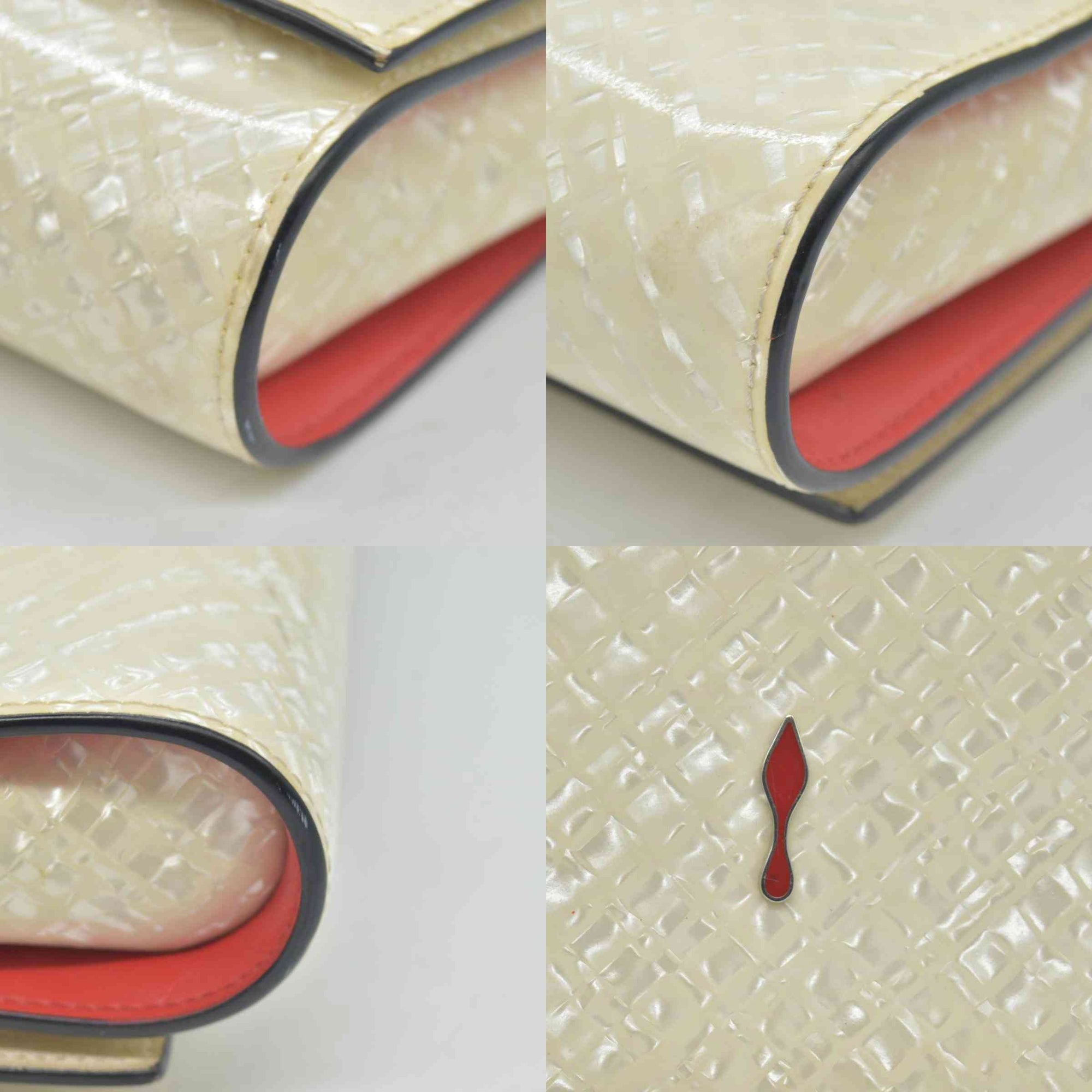 $1450 Christian Louboutin Spikes Paloma Wallet On Chain