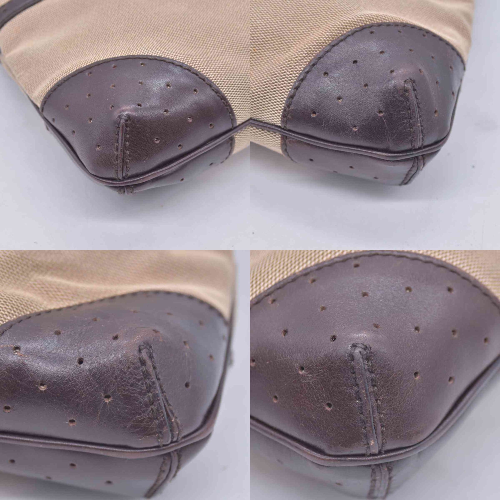 $1650 Gucci GG Web Canvas Reins Bag CONSIGNMENT 10021217