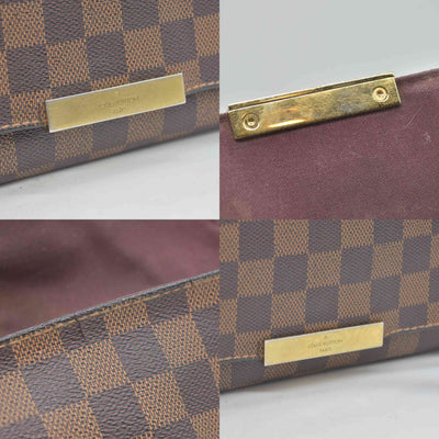 $1490 2013 Louis Vuitton Damier Ebene Favorite PM FL5113
