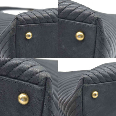 $4500 Chanel Large Surpique Chevron Tote