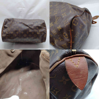 $1730 2002 Louis Vuitton Monogram Speedy 35 TH0092