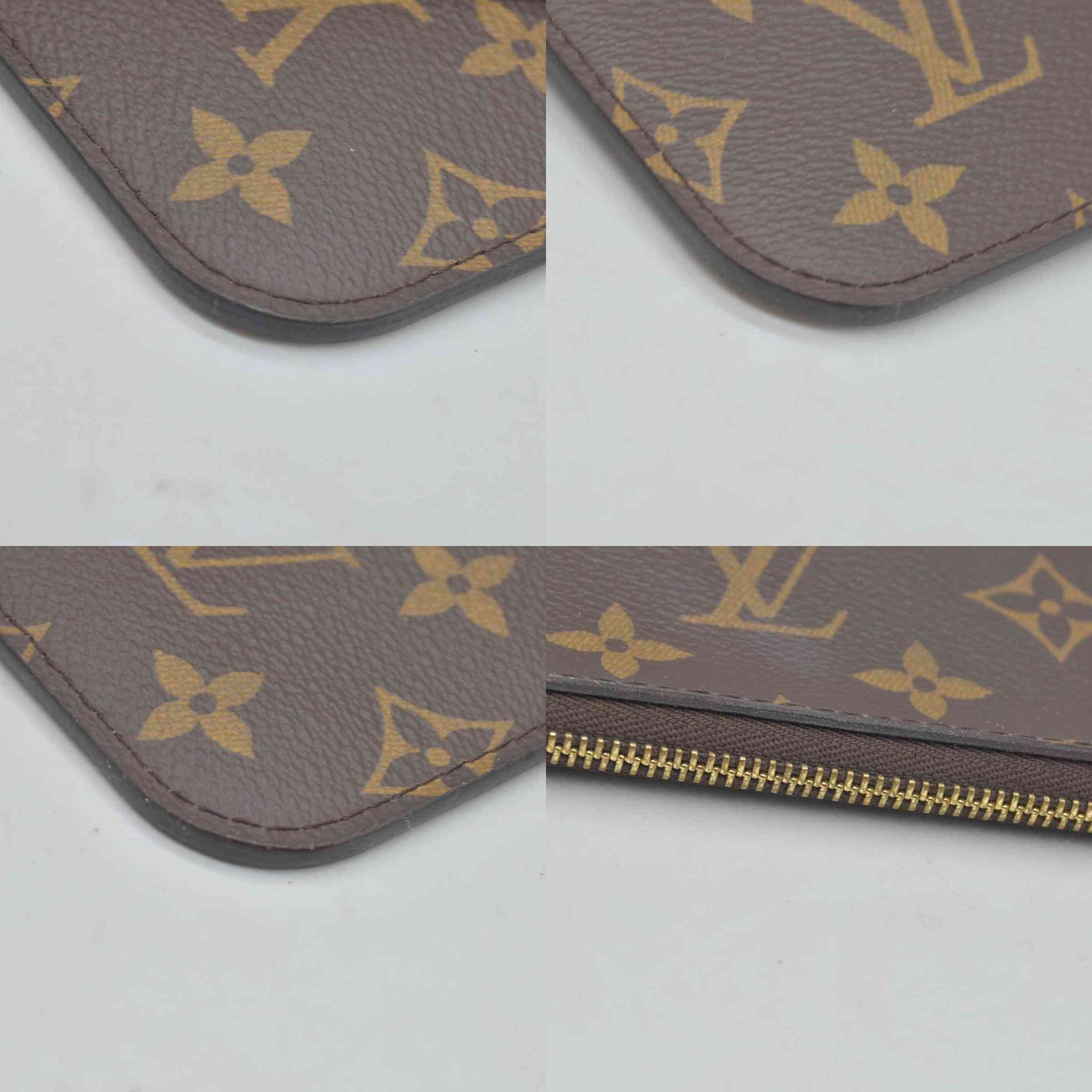 $600 Louis Vuitton  Monogram Neverfull MM GM Pochette SD2115
