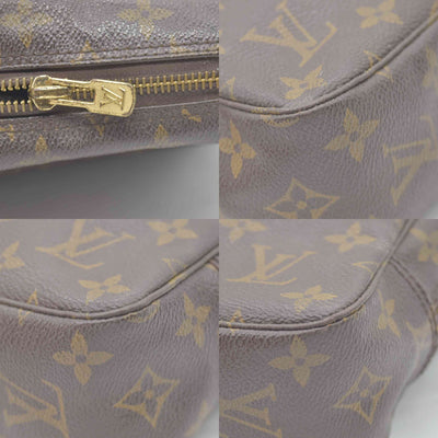 $600 1989 LOUIS VUITTON Monogram Trousse Toilette 23 Clutch Bag TH8911