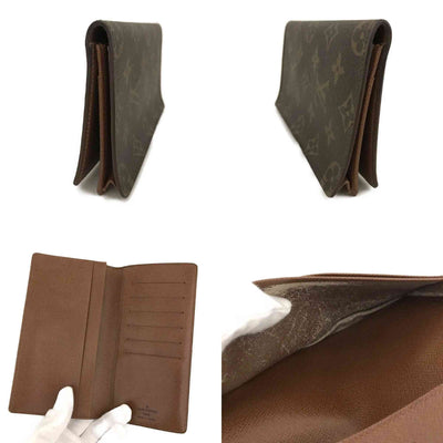 $440 Louis Vuitton Monogram Porte Cartes Credit Yen Bifold Long Wallet CT0944