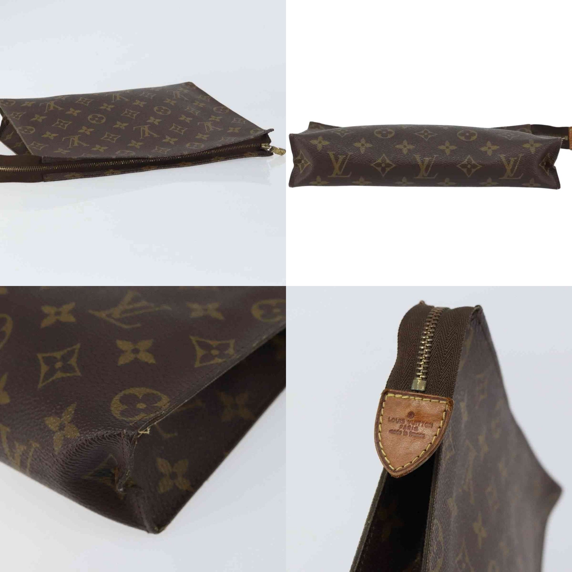 $760 LOUIS VUITTON Monogram Toiletry Pouch 26 France