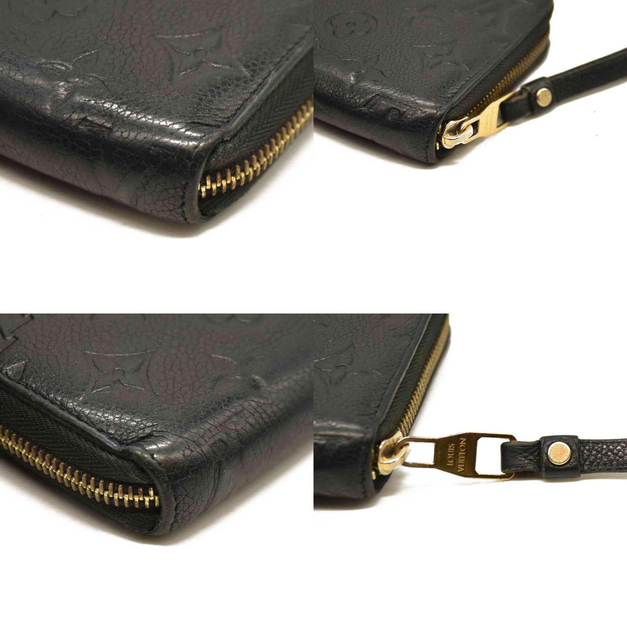 Louis Vuitton  Empreinte Zippy Wallet Black SP4139