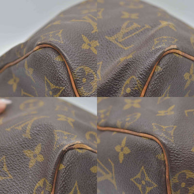 1998 $1490 Louis Vuitton Speedy 25 Handbag Monogram Brown SP1928