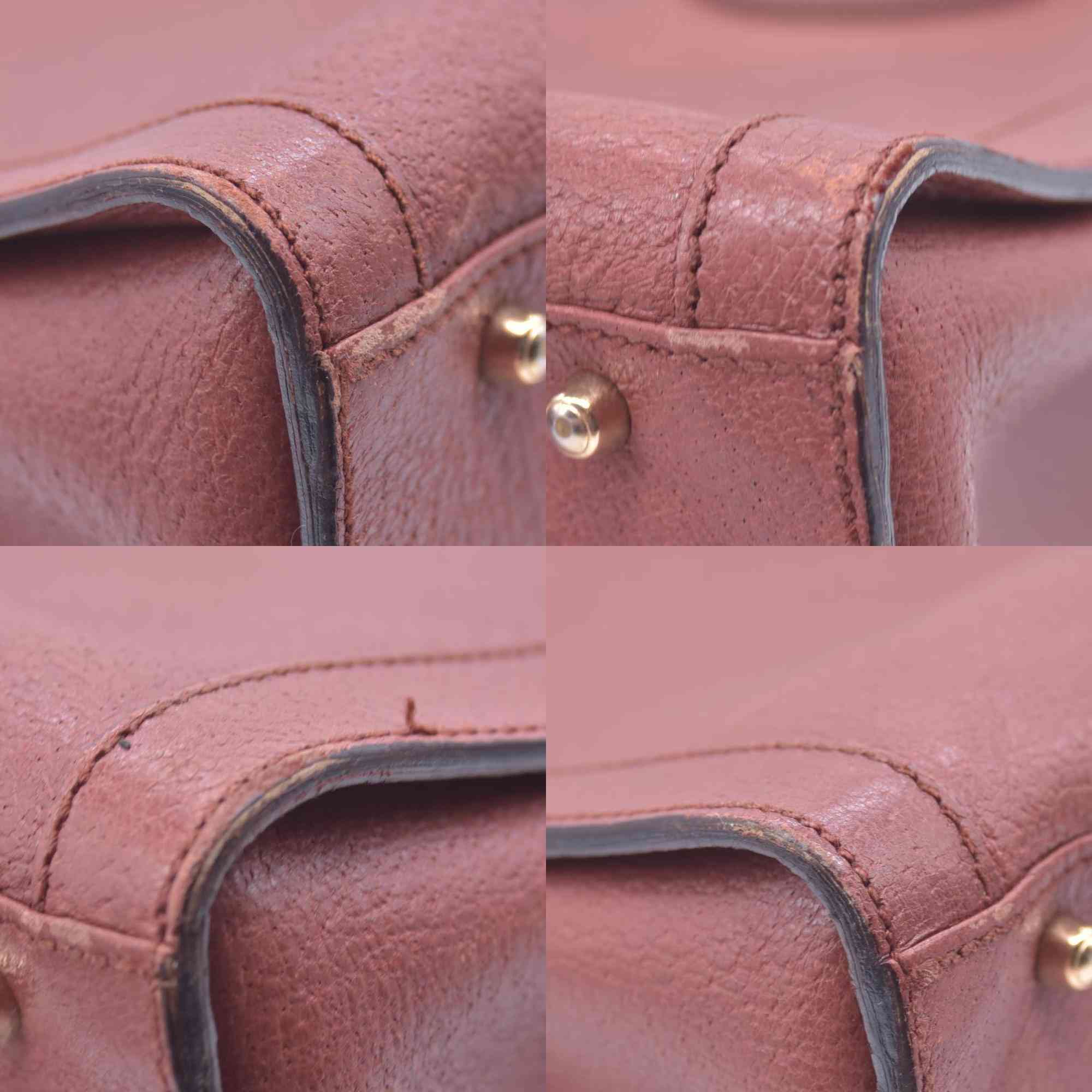 $2500 Gucci Wonka Grain Calfskin Medium Diana Tote Bag Cuir CONSIGNMENT