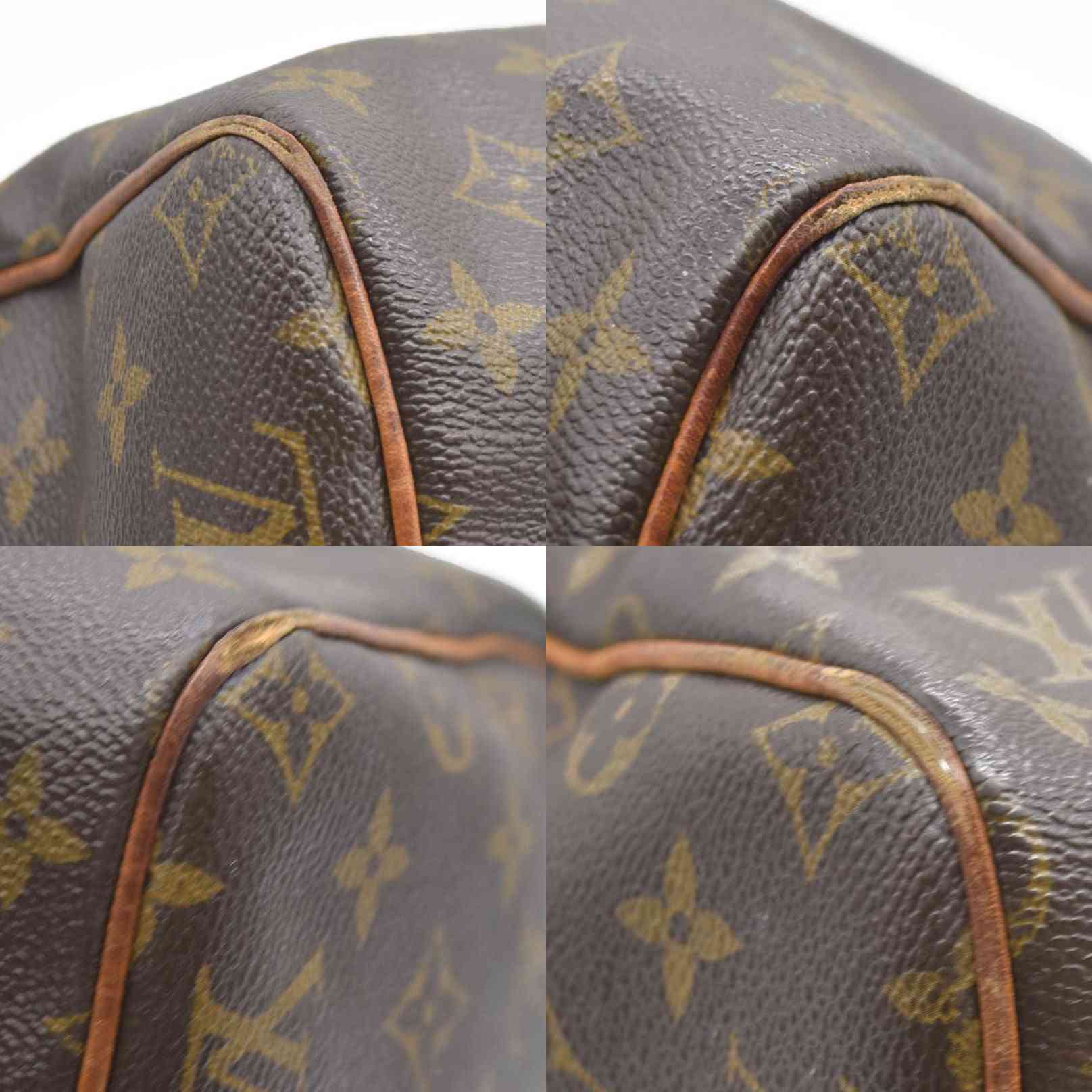 $1730 Louis Vuitton  Monogram Speedy 35 SD1007