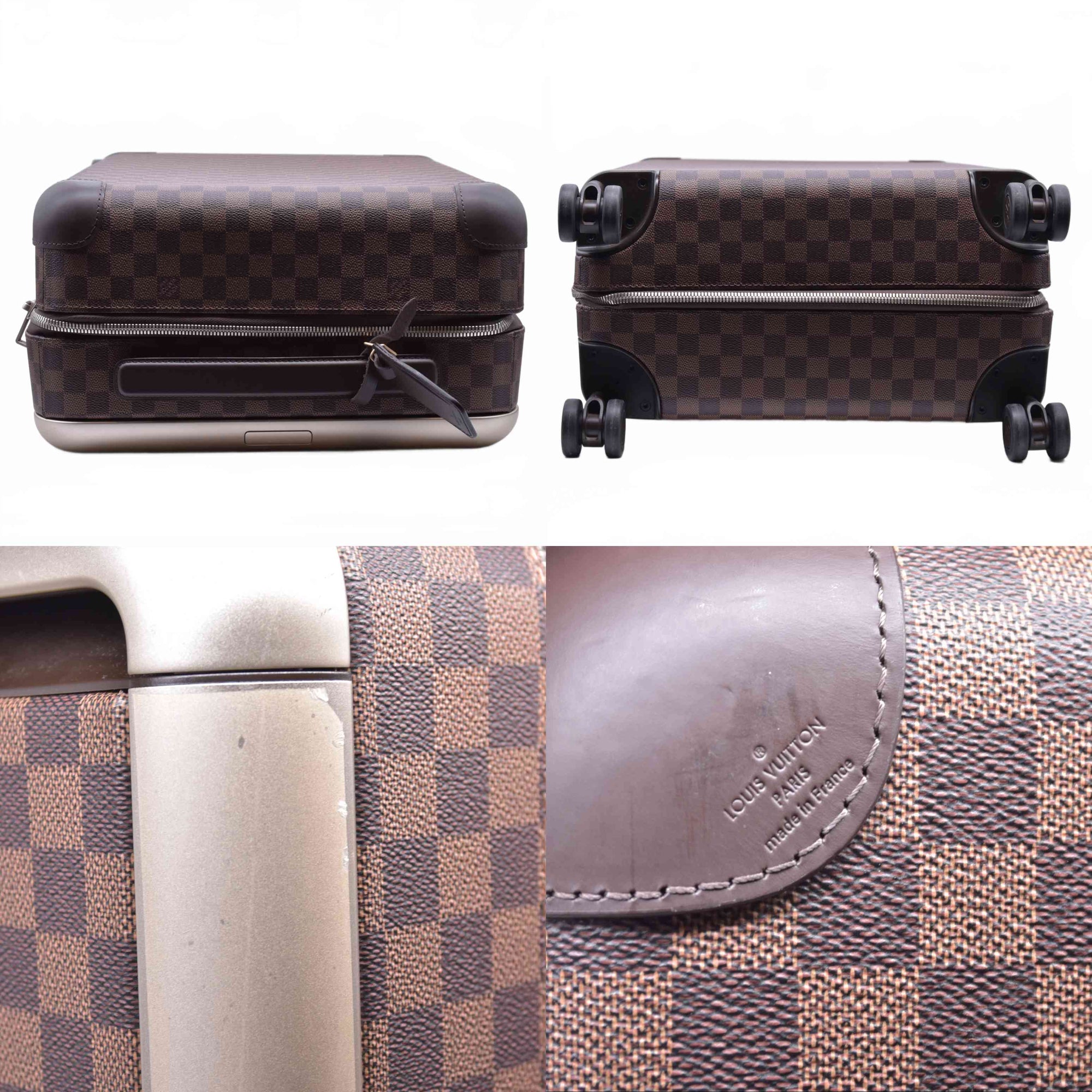 $3550 Louis Vuitton Damier Ebene Horizon 55 RFID 10020665