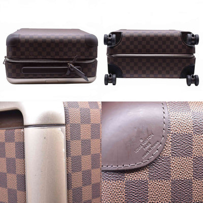 $3550 Louis Vuitton Damier Ebene Horizon 55 RFID 10020665