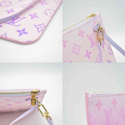 RFID Louis Vuitton Monogram Spring In The City Neverfull MM GM Pochette Sunrise Pastel