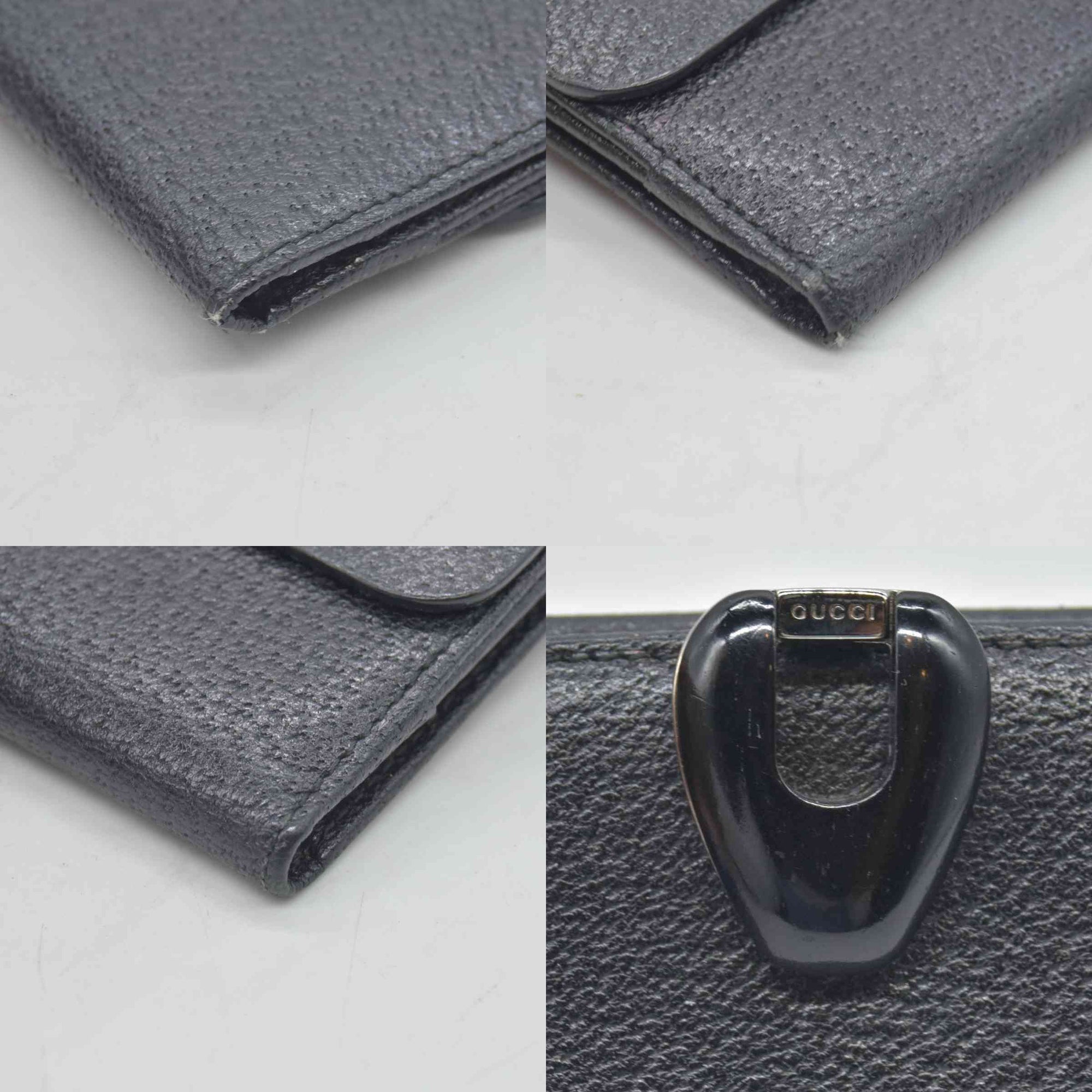 Gucci Vintage Leather Wallet CONSIGNMENT