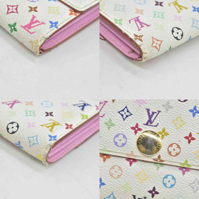 $850 Louis Vuitton Monogram Multicolor Sarah Long Wallet CONSIGNMENT