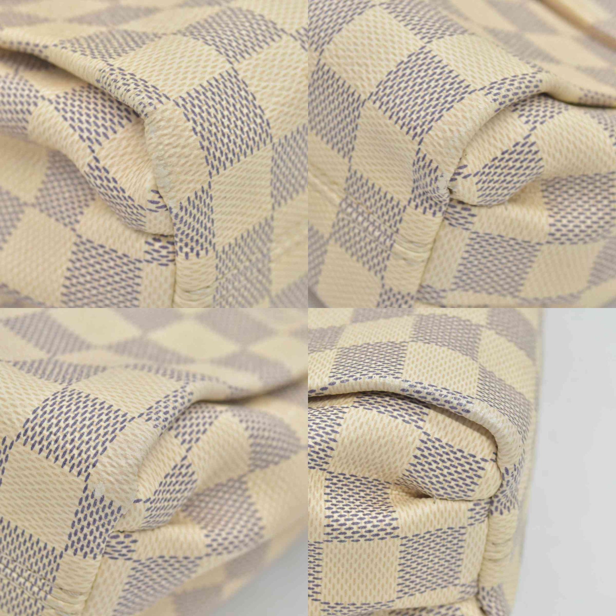 $2000 2016 Louis Vuitton Damier Azur Croisette TR5105