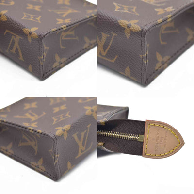 AUCTION $700 Louis Vuitton  Monogram Toiletry Pouch 15 Fuchsia