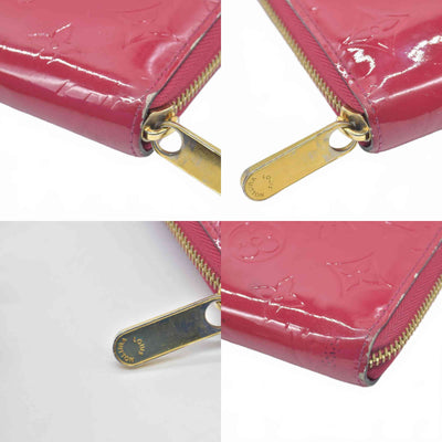 $1060 Louis Vuitton 2012 Vernis Patent Leather Zippy Wallet